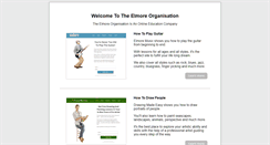 Desktop Screenshot of elmore-organisation.com