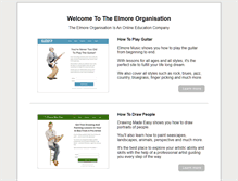 Tablet Screenshot of elmore-organisation.com